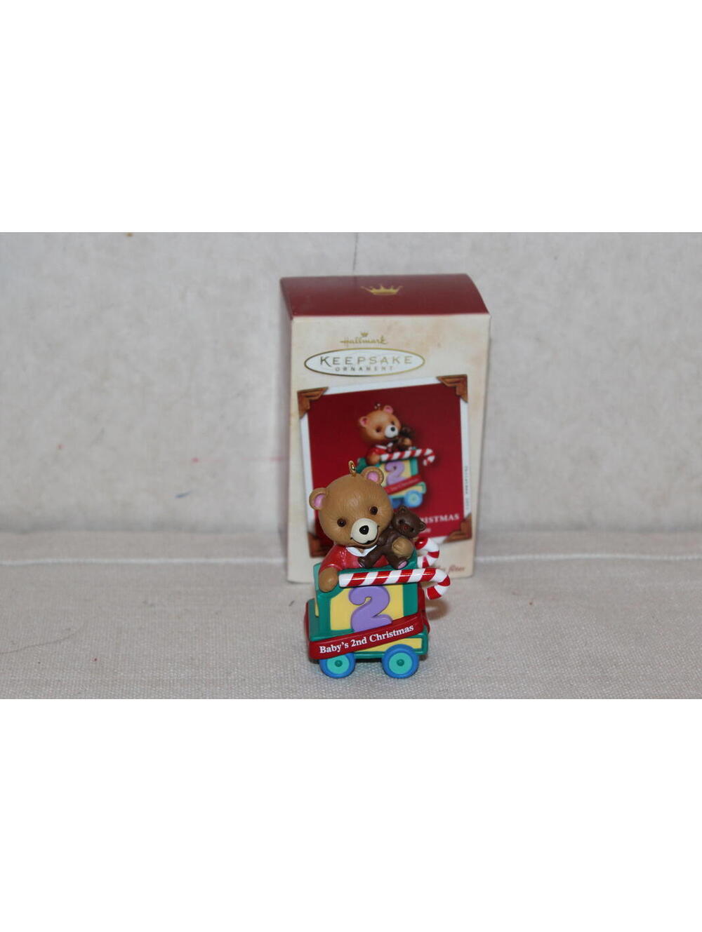 Hallmark 2002 Baby Second Christmas Ornament